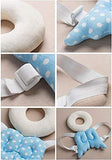 Baby Ring Pillow, Walking Backpack Cushion, Wings Bee Fall Anti Pillow, Newborn Head Back Protector, Baby Toddlers Head Safety Pad, Adjustable Infant Safety Pad for Baby, Baby Back Protection Cushion, Anti-Crash Nursing Cotton Pillow Cushion