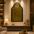 BLACK & GOLD AYAT-STYLE ISLAMIC CALLIGRAPHY WALL ART