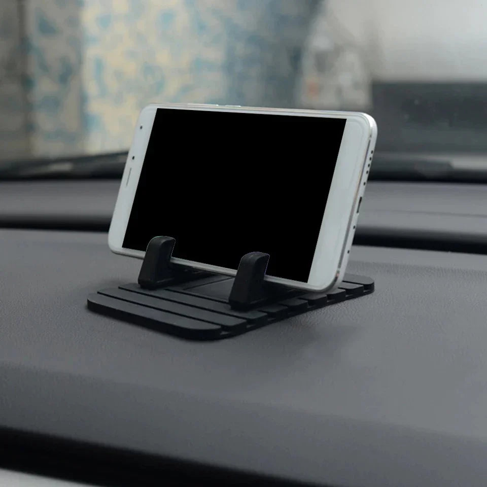 Fairy Car Mobile Holder, Universal Anti-slip Car Silicone Holder Mat Pad, Dashboard Stand For Phone, Mini Multifunction Mobile Desktop Car Stand, Portable Rubber Grip GPS Smartphone Holder