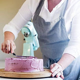 Stainless Steel Cake Icing Spatula, Professional Stainless Steel Cake Icing Spatula, Butter Cream Icing Frosting Knife, Steel Palette Knife Scraper With Wooden Handle, Offset Frosting Angled Icing Spatula, Kitchen Cake Decoration Tools