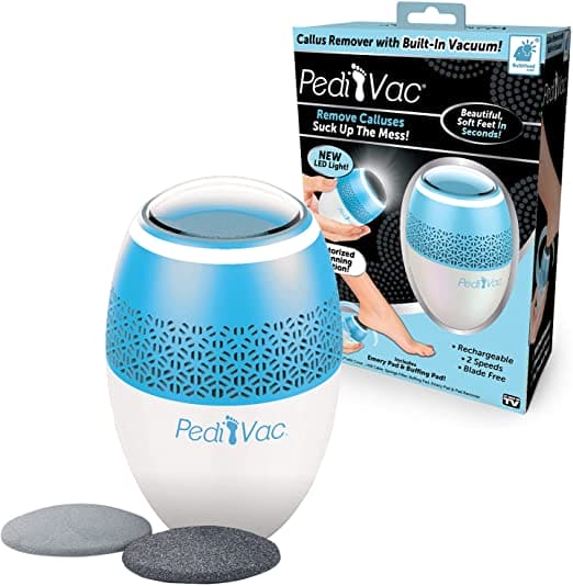 Pedi Vac Callus Remover, Callus Remover For Feet, Dead Skin Remover, Electric Callus Shaving Remover, Electric Foot File Callus Remover