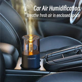 Candle Light Electric Humidifier | Flame Effect Aroma Diffuser for Home & Office