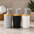 RIBBED SOAP DISPENSER SET – 1 PCS