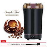 Coffee and Spice Grinder – Stainless Steel Blades & Adjustable Settings
