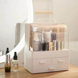 Cosmetic Organizer | Makeup Storage Box with Compartments & Drawers