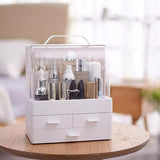 Cosmetic Organizer | Makeup Storage Box with Compartments & Drawers