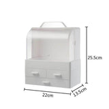 Cosmetic Organizer | Makeup Storage Box with Compartments & Drawers