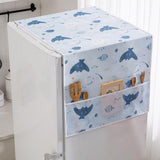 Cotton Dust-Proof Refrigerator Cover – Protective Storage Organizer