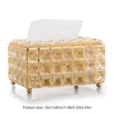Creative Crystal Tissue Box