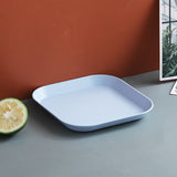 Creative Dish Set – 10 Colorful Plastic Plates, Microwave & Dishwasher Safe