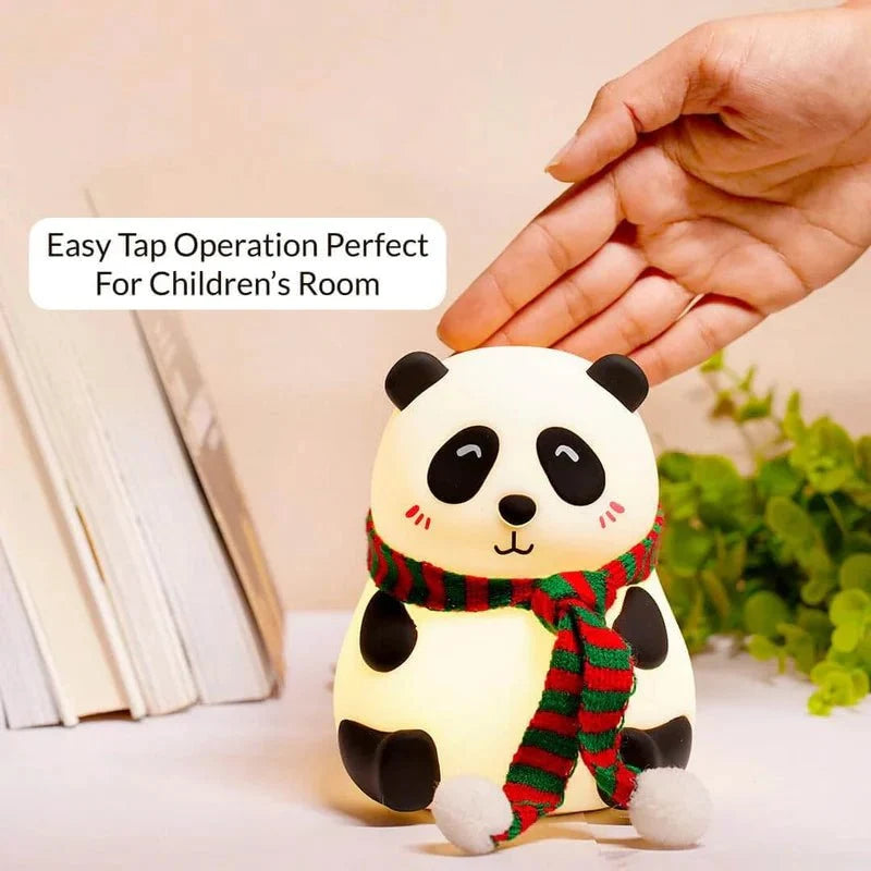 Cute Panda Night Lamp | Adorable LED Bedside Lamp for Kids & Girls