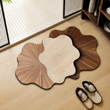 MATRUGS IRREGULAR FLORAL SHAPE DECORATIVE FLOOR MAT
