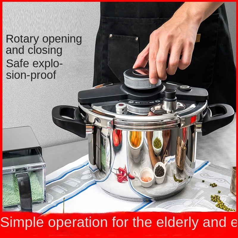 Stainless Steel Pressure Cooker Combo Set