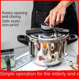 Stainless Steel Pressure Cooker Combo Set