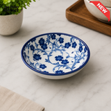 DANNY HOME BLUE CHINTZ SERVING BOWL - 3.87 INCHES