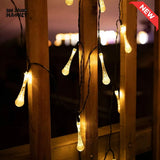 DECORA GOLDEN LED STRING LIGHTS WARM GLOW ISLAMIC HOME DECOR - WATER STRINGS