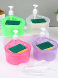 Dishwashing Soap Dispenser – One-Handed Pump with Transparent Body