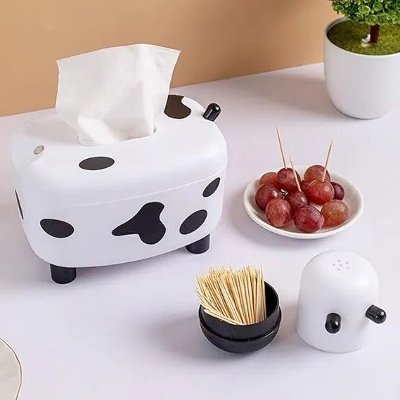 DIY Cow Tissue Box – Cute & Durable ABS Tissue Holder