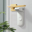 Door Lever Lock, Baby Paradise Door Lock Stopper, Simple Door Security Lock, Childproofing Door Knob Lock, Pet Room Door Handle Lock, Anti Child Opening Device