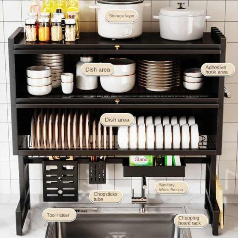 Double Cabin Over the Sink Rack