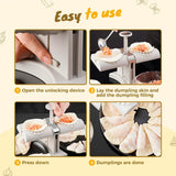Double Head Dumpling Maker – Automatic Dumpling & Samosa Mold Press Tool