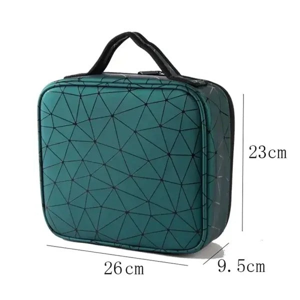 Waterproof Travel Makeup Storage Bag with Pouch – Large Capacity Toiletries & Cosmetic Organizer for Women