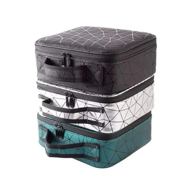 Waterproof Travel Makeup Storage Bag with Pouch – Large Capacity Toiletries & Cosmetic Organizer for Women