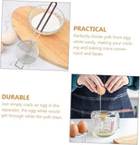 Stainless Steel Egg Separator – Yolk & White Divider