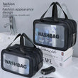 Frosted Makeup Bag – Large Capacity & Waterproof Cosmetic Pouch