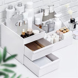 Dressing Table Makeup Organizer – Multi-Compartment Storage Box