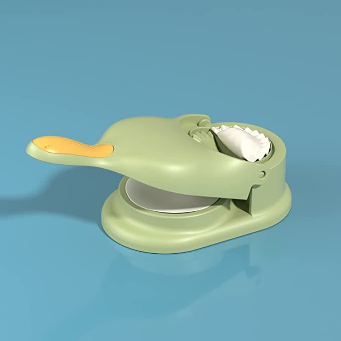 2 In 1 Dumpling Maker, Portable Manual Dumpling Presser, Dumpling Maker Mold, Dough Skin Molder Machine, Rolling Dough Dumpling Machine, Manual Tortilla Maker, Dough Pressing Tool, Kitchen Dumpling Making Tool