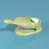 2 In 1 Dumpling Maker, Portable Manual Dumpling Presser, Dumpling Maker Mold, Dough Skin Molder Machine, Rolling Dough Dumpling Machine, Manual Tortilla Maker, Dough Pressing Tool, Kitchen Dumpling Making Tool