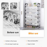 Dustproof Shoe Rack Organizer | Multi-Layer Waterproof Shoe Stand | Space-Saving Storage Shelf for Home