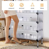 Dustproof Shoe Rack Organizer | Multi-Layer Waterproof Shoe Stand | Space-Saving Storage Shelf for Home