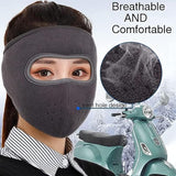 Dustproof Winter Face Mask with Eye Shield | Windproof Fleece Mask for Outdoor Protection | Full Coverage Warm Mask