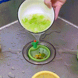 Cactus Sink Drain Basket | Kitchen Sink Strainer with Hands-free Waste Removal