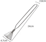 Spiral Head Egg Beater, Stainless Steel Spring Swirling Beater, Hand Mixer Kitchen Tool for Mixing, Manual Hand Mixer
