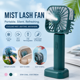 Mist Lash Fan Portable Silent USB Cooling Fan
