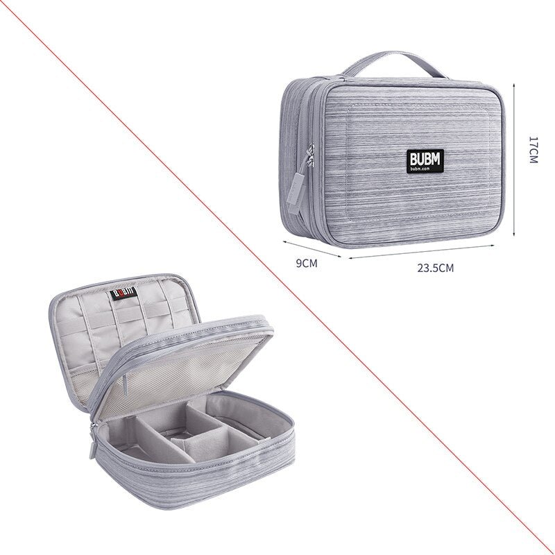 Electronic Gadgets Organizer  – Travel Cable & Accessories Storage Bag