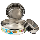 Set Of 6 Flour Strainer, Stainless Steel Mesh Sieve Set, Kitchen Household Flour Sieve, Circular Fine Mesh Baking Tool