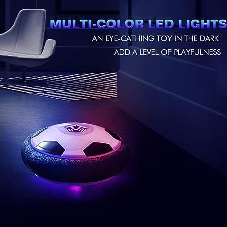 Floating Soccer Football, Levitate Suspending Soccer Ball, Mini Hover Soccer With Flashing LED, Air Power Suspended Ball, Electric Floating Soccer Ball, Outdoor Indoor Sport Games Toy, Glow Hover Soccer Ball, Music Gliding Soccer Toy