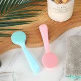Silicon Facial Cleansing Brush, Soft Face Massage Wash Brush, Exfoliator Face Wash Scrub Cleanser