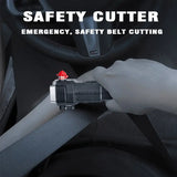 Omni Cop Flashlight, Super Bright LED Flashlight With Safety Hammer, Portable Work Light, Outdoor Adventure Lighting, Long Distance Beam Rescue Flashlight, Multifunctional 4 Modes Flashlight, Torch with Hammer Window Glass and Seat Belt Cutter
