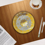 Fancy Dining Table Mat (Net Design) – Elegant Washable Table Placemat