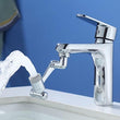 360 Robotic Arm Faucet Sprayer, Universal Rotation Faucet Sprayer, Faucets Aerator Bubbler Nozzle, Sink Face Wash Attachment, Aerator Bathroom Kitchen Sink Faucet Sprayer, Multifunctional Extension Faucet Aerator for Bathroom Kitchen Sink