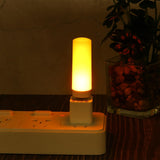 Led Flame Light, Flame Flashing Candle Light, Portable Mini Night Light, Ultra Bright Energy Saving Flame Light, USB Imitating Flickering Candle Night Lamp, Flame Flashing Candle Book Lamp