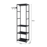 Floor Standing Clothes Hanger – 4-Layer Wardrobe Organizer