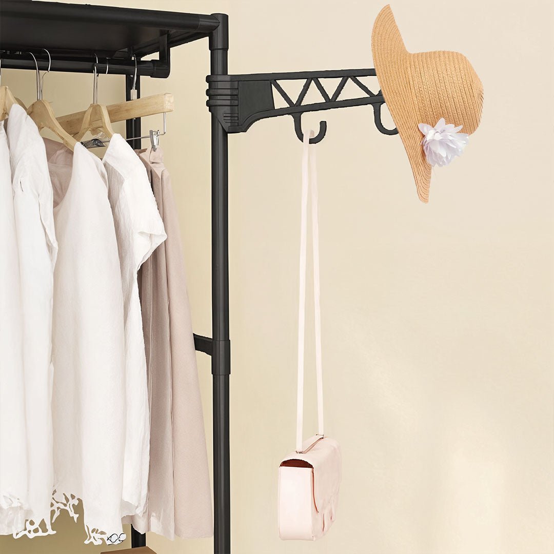 Floor Standing Clothes Hanger – 4-Layer Wardrobe Organizer