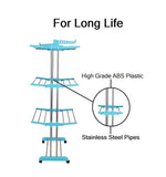 Foldable Clothes Drying Rack with Wheels | Multi-Layer Laundry Stand | Space Saving Clothes Dryer Pakistan