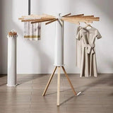 Foldable Wooden Clothes Drying Rack – Heavy Duty 16-Bar